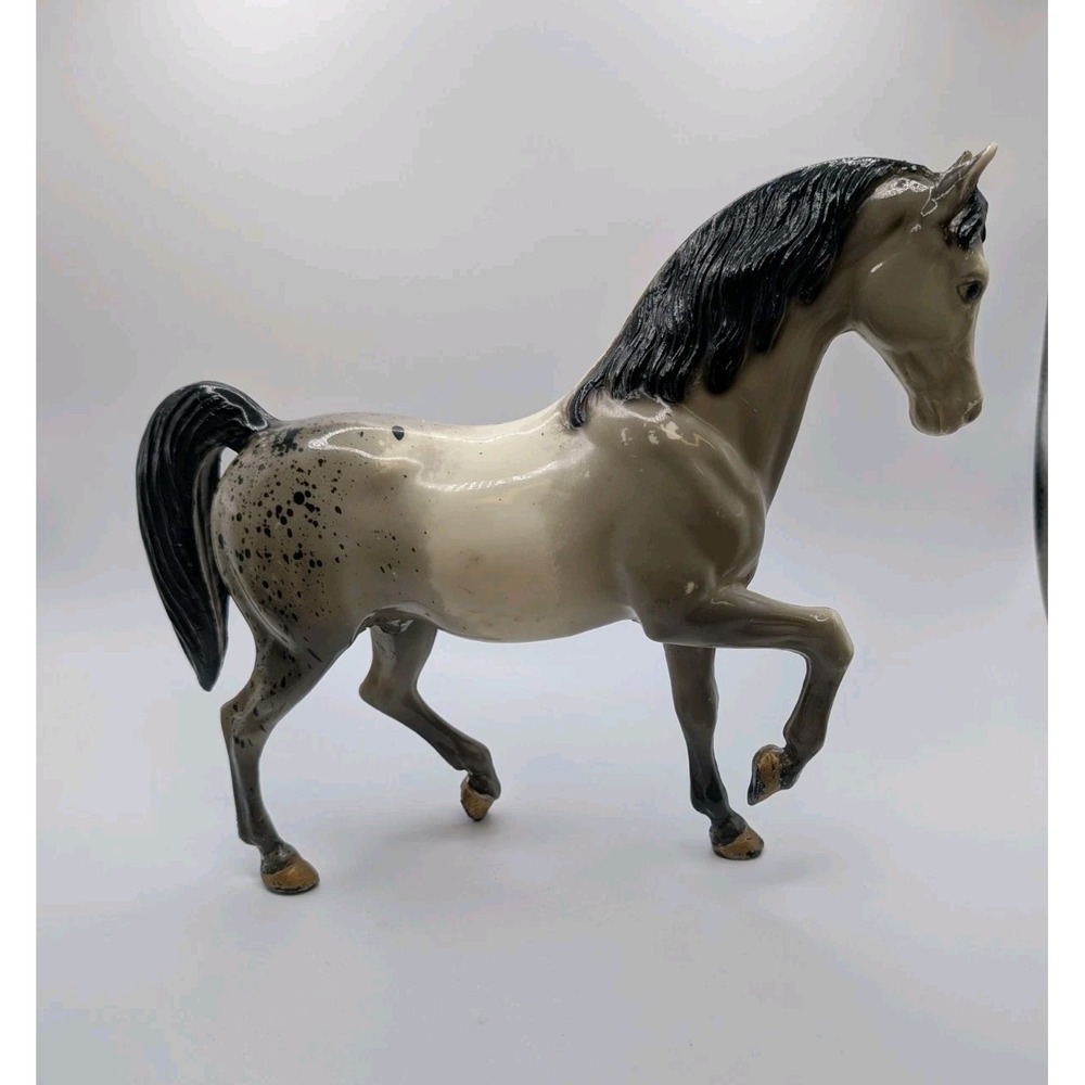 Vintage Breyer #37 Fleck Glossy Appaloosa Family Arabian Stallion Traditional